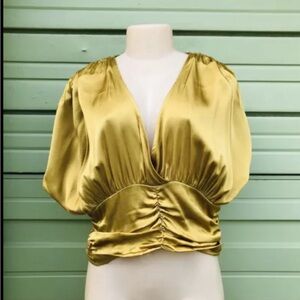 NWT Zara satin top